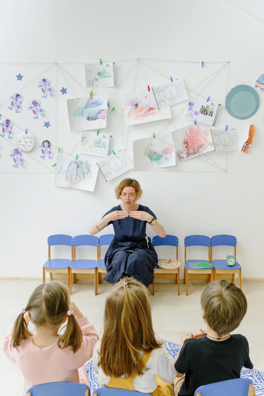 Children in an educational programme